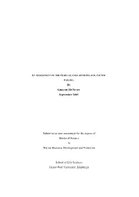 By September 2003 Submitted As Part Assessment for the Degree Of