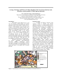 Geology, Petrology and PGE-Cu-Ni Mineralization of the Neoarchean Entwine Lake Intrusion, an Intermediate to Mafic Igneous Intrusion