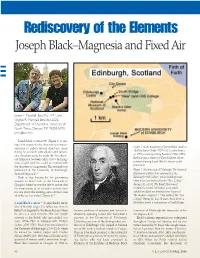 Joseph Black–Magnesia and Fixed Air III