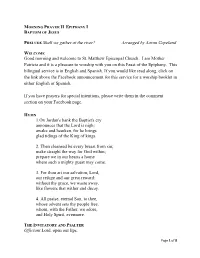 PRELUDE Shall We Gather at the River? Arranged by Aaron Copeland
