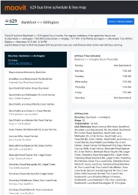 629 Bus Time Schedule & Line Route