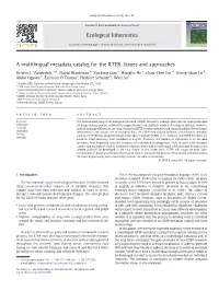 A Multilingual Metadata Catalog for the ILTER: Issues and Approaches