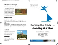Defying the Odds . . . One Step at a Time