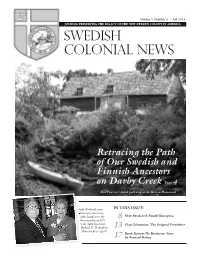 NEW SWEDEN COLONY in AMERICA Swedish Colonial News