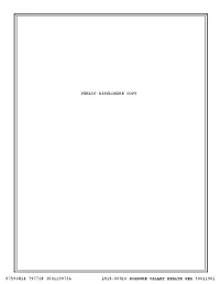 Public Disclosure Copy 07590814 797738