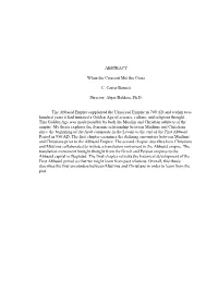 Honors Thesis