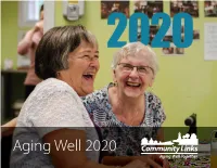 2019 Year of Aging Well Calendar