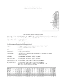 FAA Boeing Type Certification A20WE