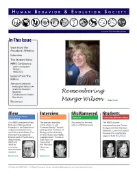 HBES Newsletter Summer 2009