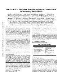 IMPECCABLE: Integrated Modeling Pipeline for COVID Cure by Assessing Better Leads