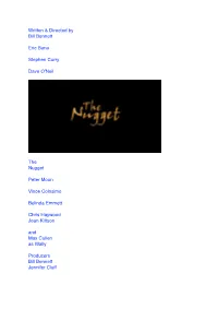 Nugget the Tail Credits