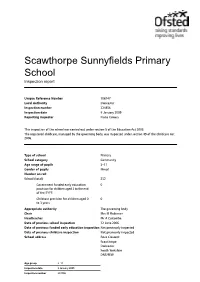 Scawthorpe Sunnyfields Primary School Inspection Report