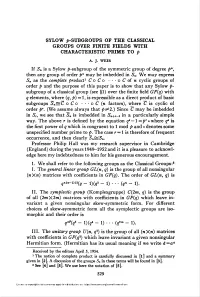 Sylow P -Subgroups of the Classical Groups Over Finite Fields with Characteristic Prime to P