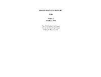 EEO PUBLIC FILE REPORT for WKXA Findlay, OH