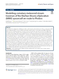 Modelling Cometary Meteoroid Stream