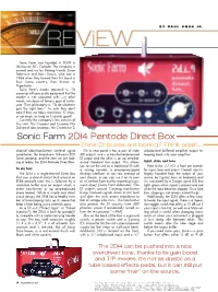 Sonic Farm 2DI4 Pentode Direct Box Think DI Boxes Are Boring? Think Again