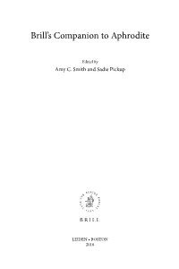 Brill's Companion to Aphrodite / Edited by Amy C