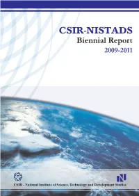NISTADS BIENNIAL2009-11.Pdf