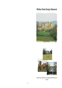 Whilton Village Design Statement