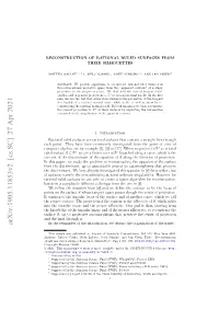 Arxiv:1905.11853V2 [Cs.SC] 27 Apr 2021 in the Remainder of the Introduction, We Discuss the Organization of the Paper