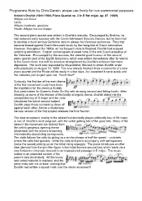 Dvorak String Quartet Op 87