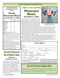 Pheasant Hunt