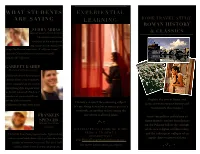 Rome Informational Booklet UCLA