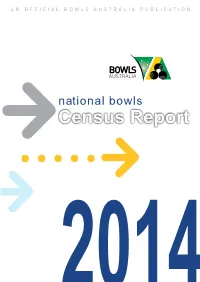 2014 National Bowls Census Report