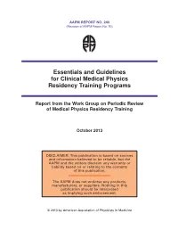 Aapm Report No