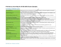 AESS Cluster (Sample) Technology and Market Leaders A123 Systems, Inc