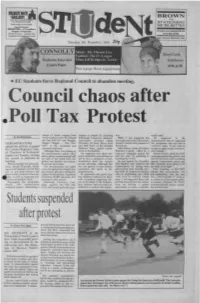 Students Suspended After Protest