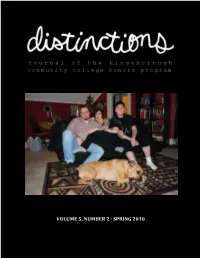 Volume 5, Number 2 · Spring 2010