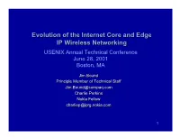 Mobile IP Constraints