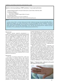 Systemic Sclerosis Presenting As CREST Syndrome: a Case Report and Review