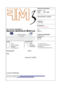 Flossmetrics Deliverable