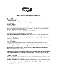Researching Aboriginal Ancestors