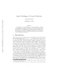 Spiral Unfoldings of Convex Polyhedra