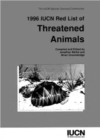 1996 IUCN Red List of Threatened Animals