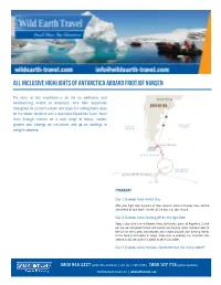 All Inclusive Highlights of Antarctica Aboard Fridtjof Nansen
