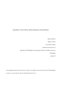 Anarchism, Virtue Ethics and the Question of Essentialism