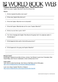 Captain Moonlite Scavenger Hunt – World Book Kids Learn More About Captain Moonlite on the World Book Web