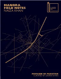 Manora Field Notes Naiza Khan