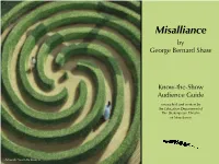 MISALLIANCE : Know-The-Show Guide
