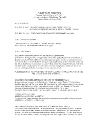 THRID ADVENT ST VAL's Bulletin