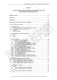 Parathion-Methyl Review
