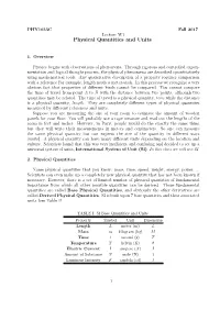 Physical Quantities and Units.Pdf