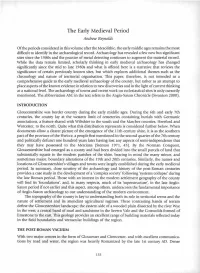 The Early Medieval Period Andrew Reynolds