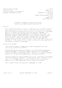 Network Working Group T. Pauly Internet-Draft Apple Inc