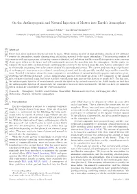 On the Anthropogenic and Natural Injection of Matter Into Earth's