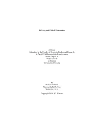 Yi Sang and Global Modernism